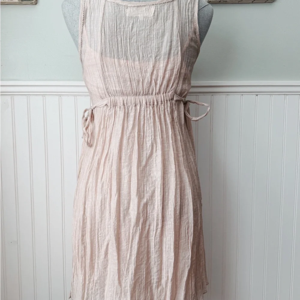 Boho whimsical Pink Dress - Picture 3 of 7